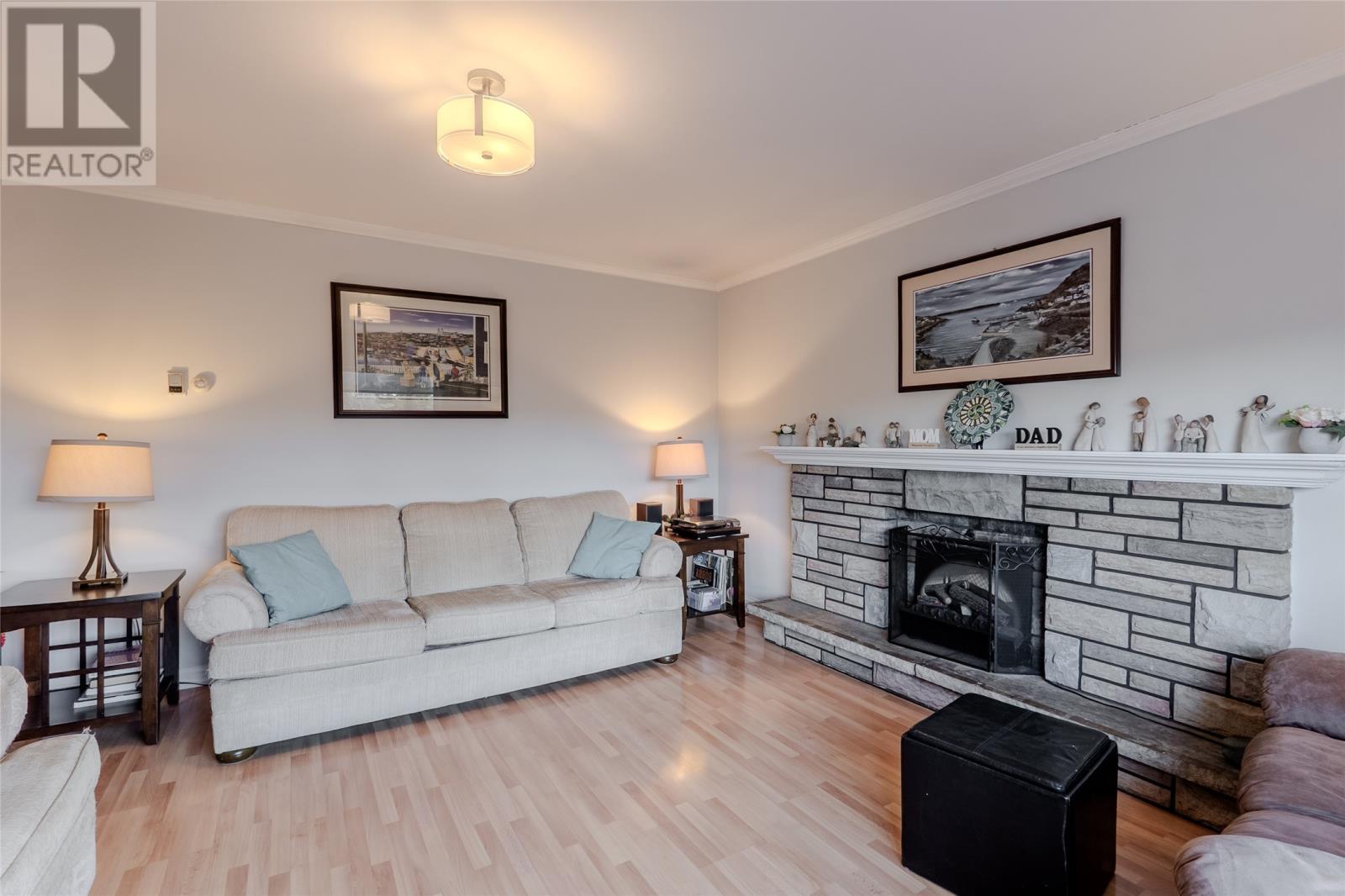 155 Hillview Drive W, St Johns, NL - Indoor Photo Showing Living Room With Fireplace