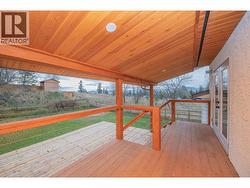 Covered deck and patio -