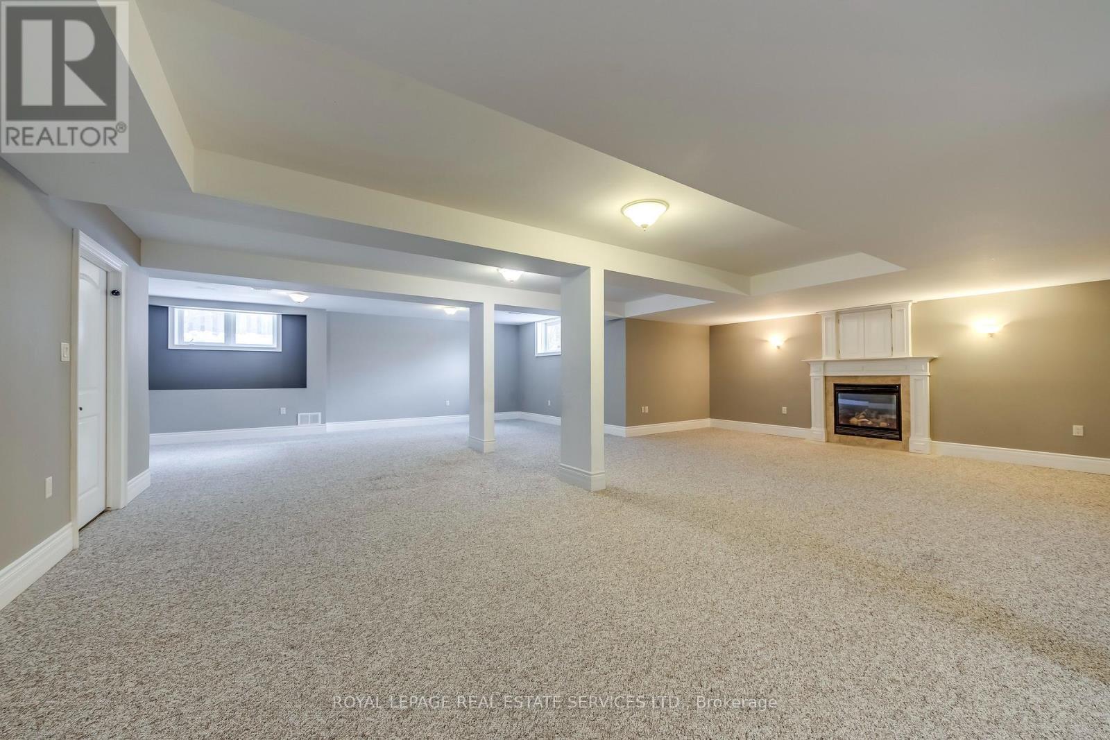3341 Lakeshore Road, Burlington, ON - Indoor Photo Showing Other Room With Fireplace