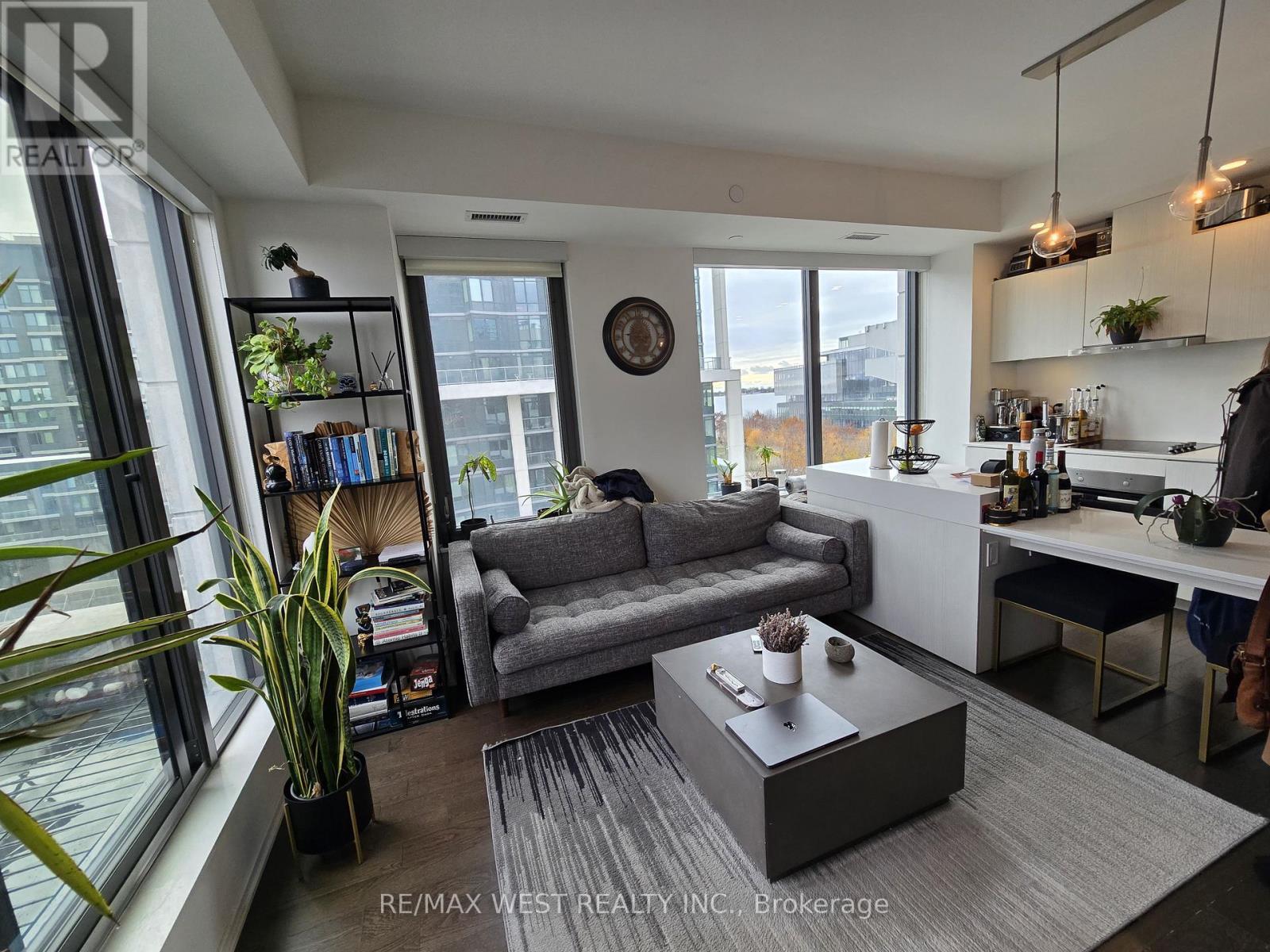 617 - 12 Bonnycastle Street, Toronto, ON - Indoor Photo Showing Living Room