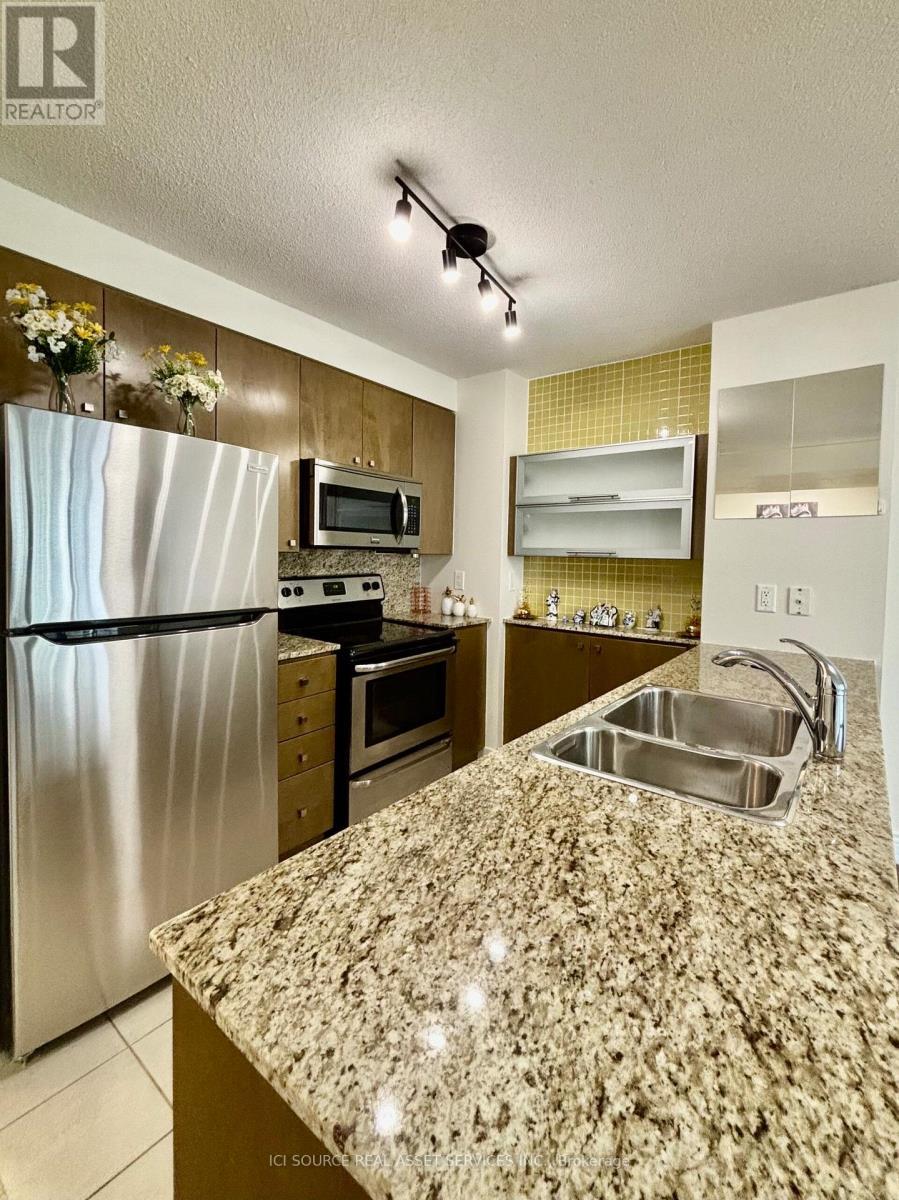 4908 - 11 Brunel Court, Toronto, ON - Indoor Photo Showing Kitchen With Double Sink