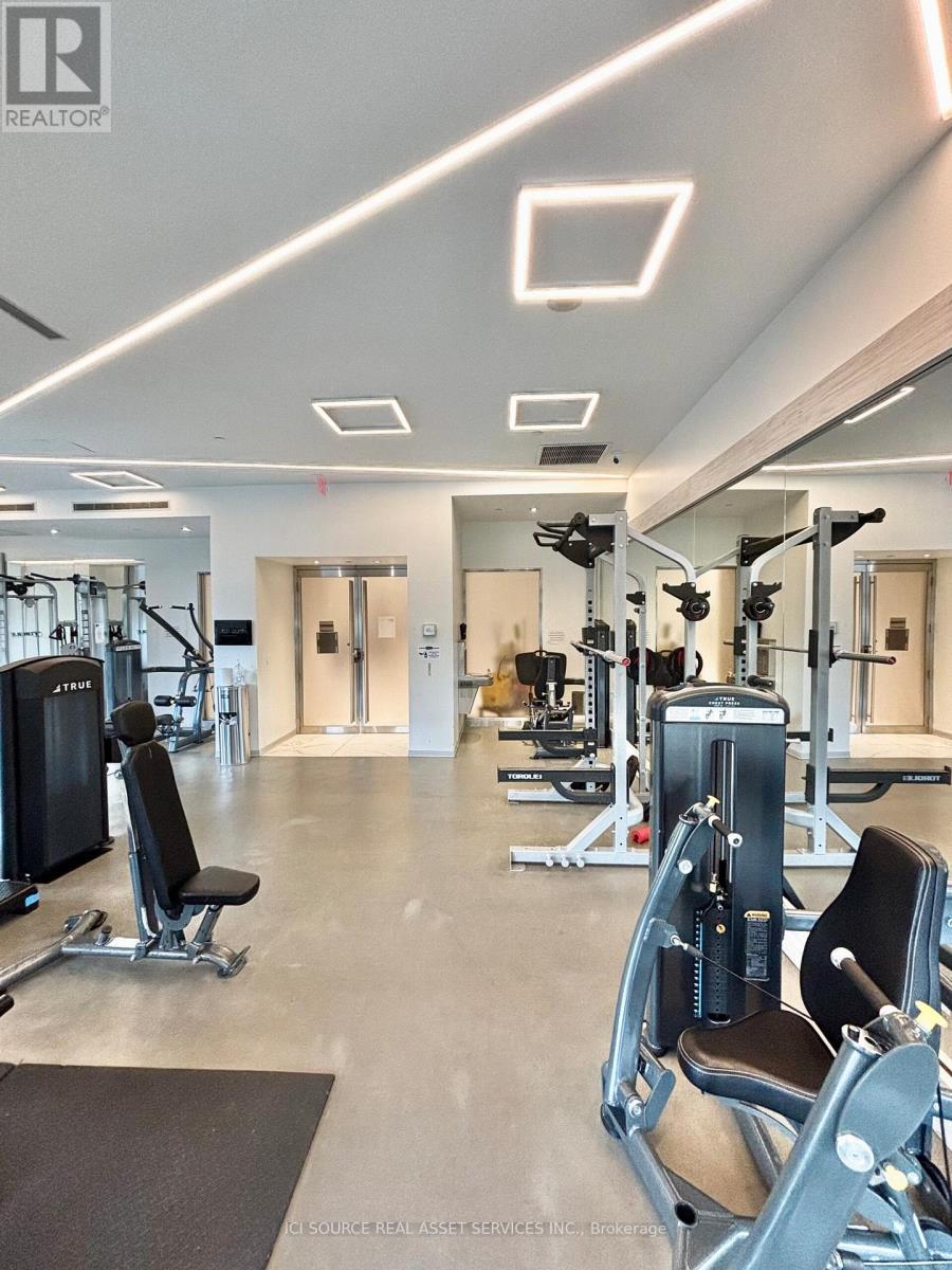 4908 - 11 Brunel Court, Toronto, ON - Indoor Photo Showing Gym Room