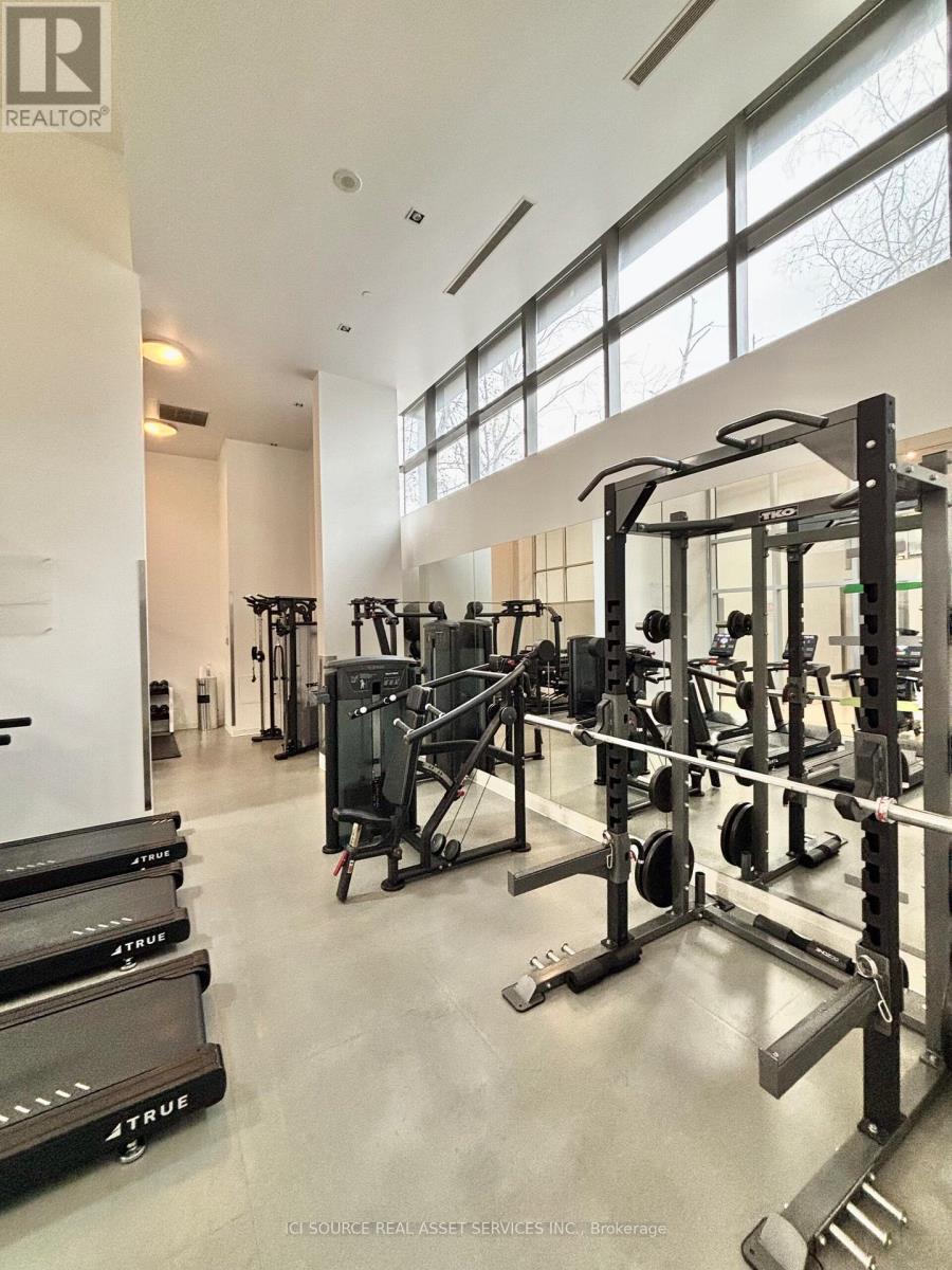 4908 - 11 Brunel Court, Toronto, ON - Indoor Photo Showing Gym Room