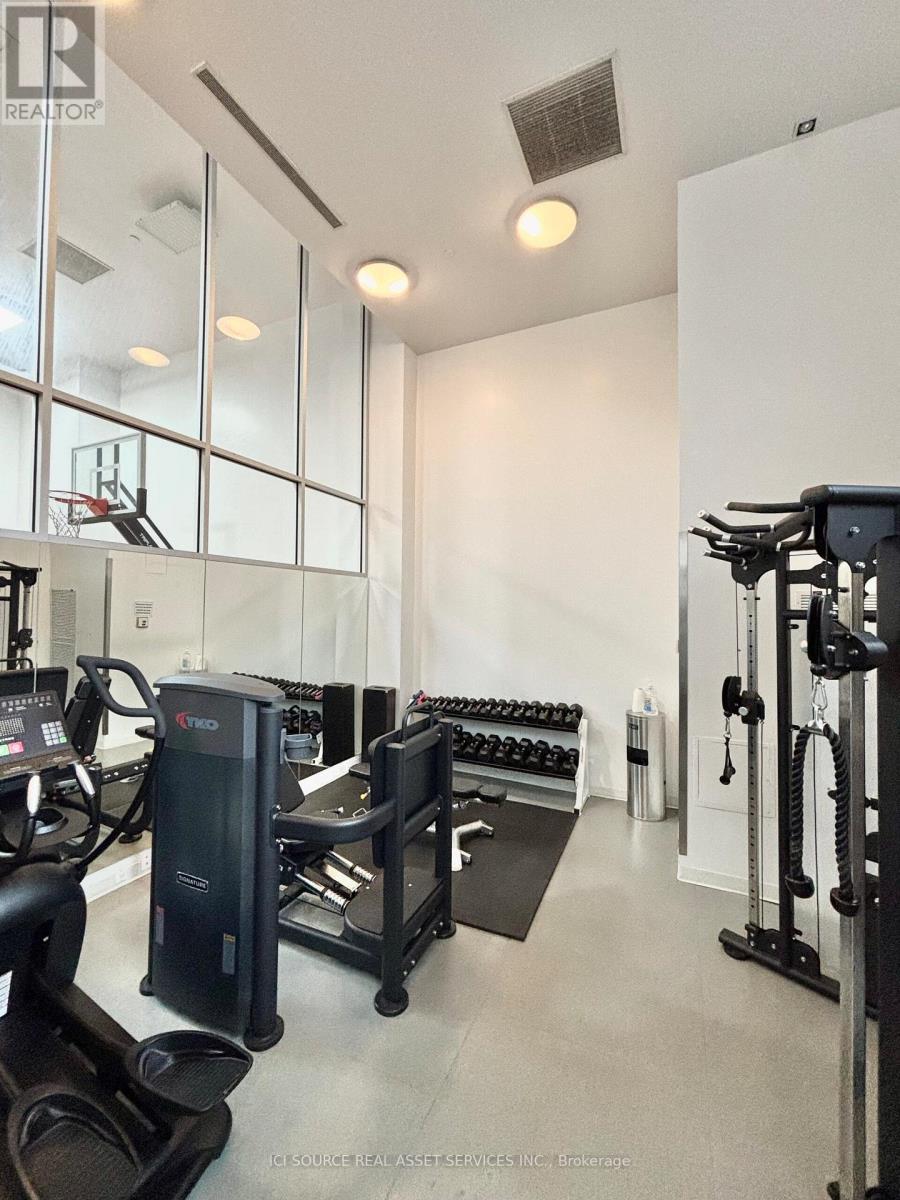 4908 - 11 Brunel Court, Toronto, ON - Indoor Photo Showing Gym Room