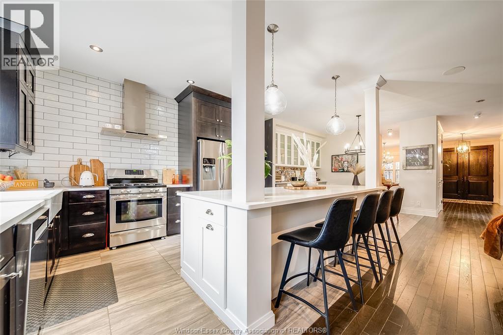 6186 Silver Maple, Lasalle, ON - Indoor Photo Showing Kitchen With Stainless Steel Kitchen With Upgraded Kitchen