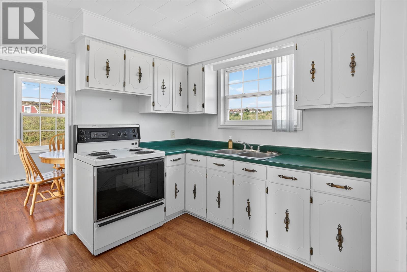 13 Mccarthys Road, Upper Island Cove, NL - Indoor Photo Showing Kitchen With Double Sink