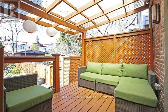 258 Silver Birch Avenue, Toronto, ON - Outdoor With Deck Patio Veranda With Exterior