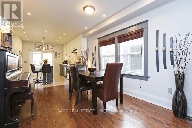 258 Silver Birch Avenue, Toronto, ON - Indoor Photo Showing Dining Room
