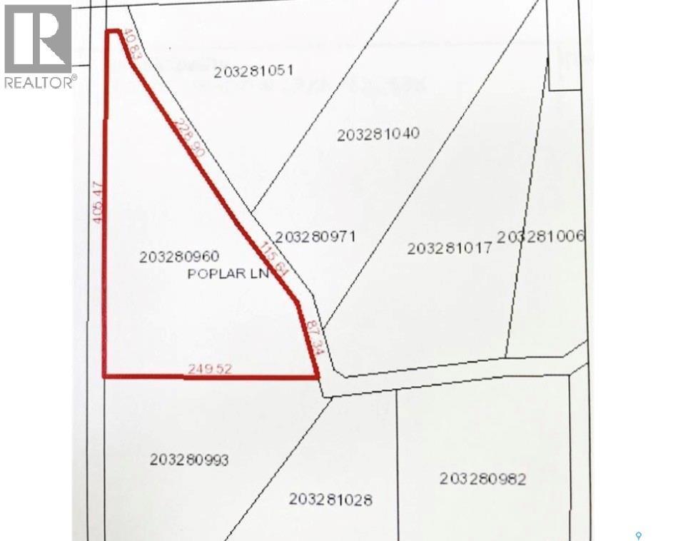 Lot 8 Poplar Grove Estates, Meadow Lake Rm No.588, SK