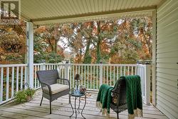 Extend your dining outdoors on the private balcony -
