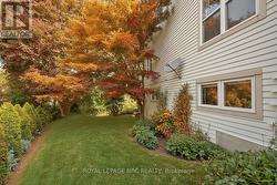 Meticulously maintained landscape -