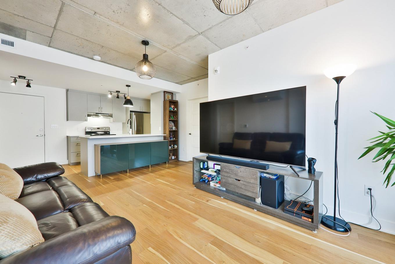 Vue d'ensemble - 209-3600 Rue Rachel E., Montréal (Rosemont/La Petite-Patrie), QC - Indoor Photo Showing Living Room