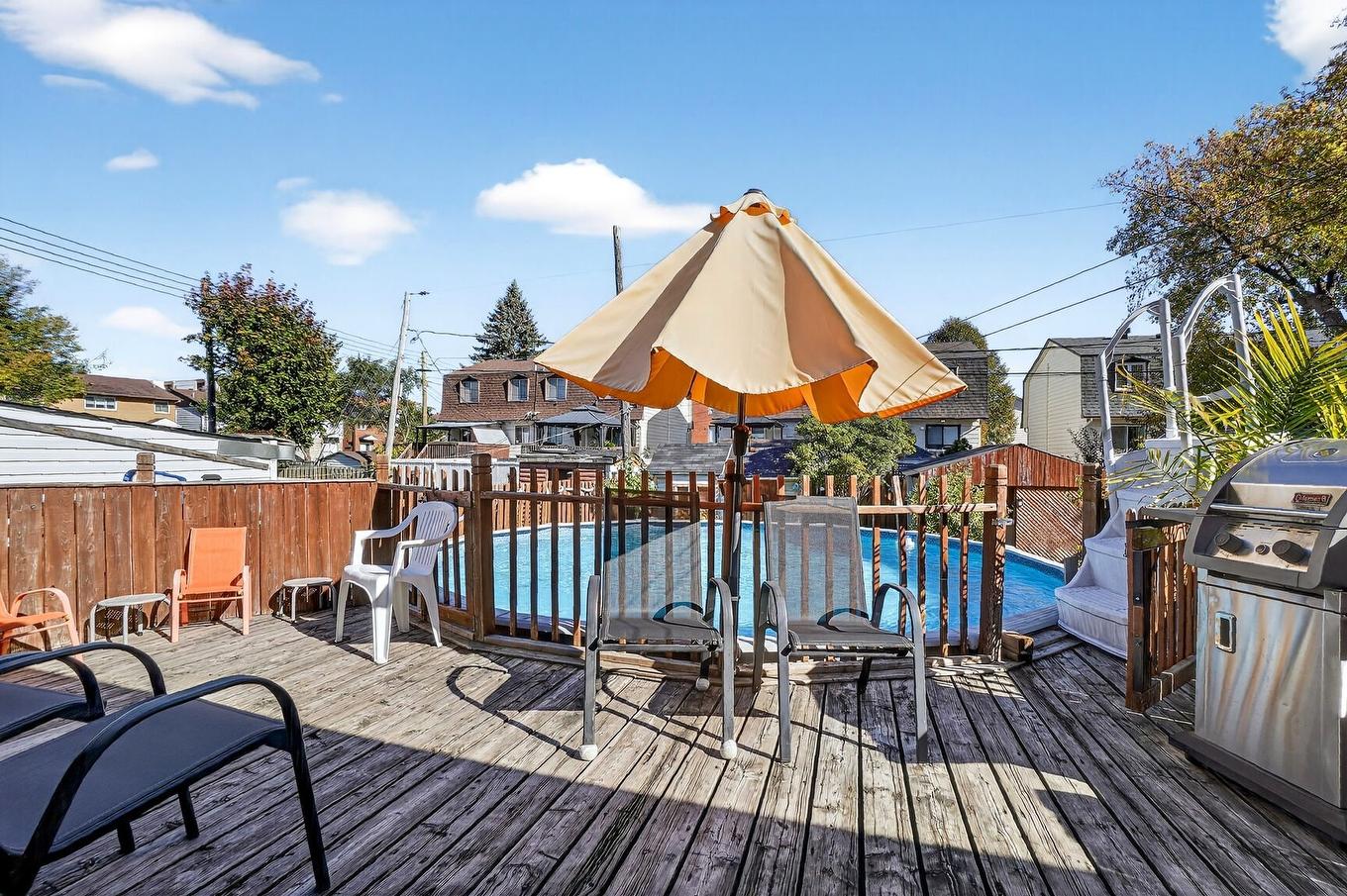 Backyard - 693 79E Avenue, Laval (Chomedey), QC - Outdoor With Deck Patio Veranda