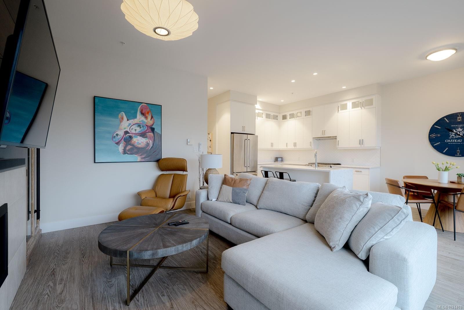 508-91 Chapel St, Nanaimo, BC - Indoor Photo Showing Living Room