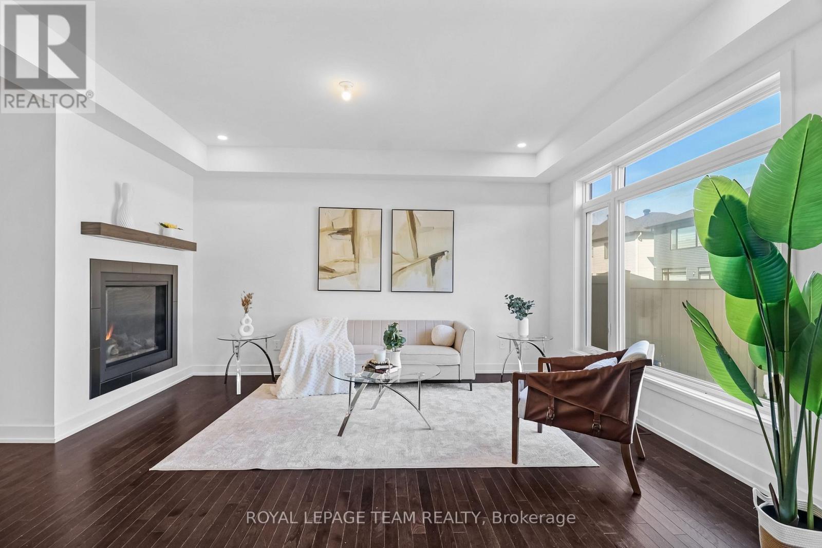 76 Big Dipper Street, Ottawa, ON - Indoor Photo Showing Other Room With Fireplace