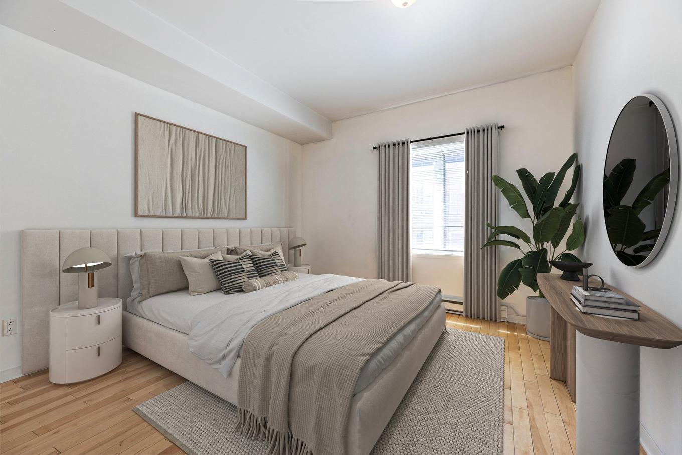 Chambre à coucher - 202-1080 Rue Anderson, Montréal (Ville-Marie), QC - Indoor Photo Showing Bedroom