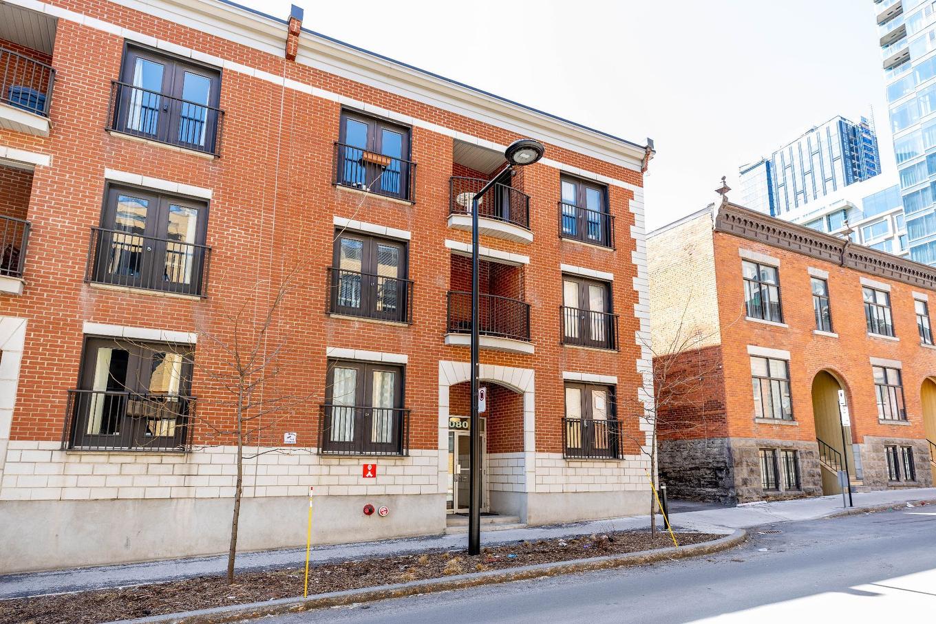 Façade - 202-1080 Rue Anderson, Montréal (Ville-Marie), QC - Outdoor