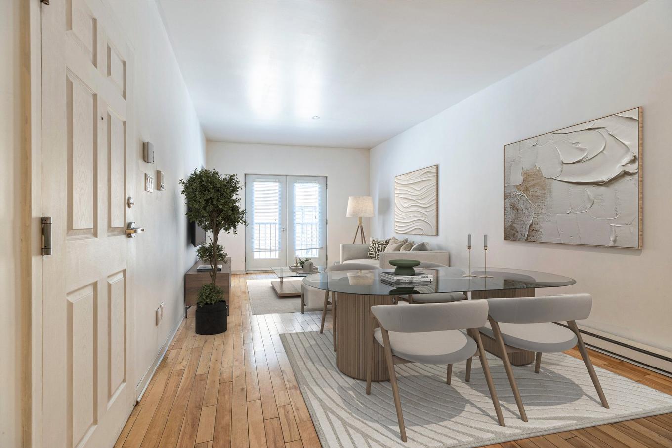 Salle à manger - 202-1080 Rue Anderson, Montréal (Ville-Marie), QC - Indoor Photo Showing Dining Room