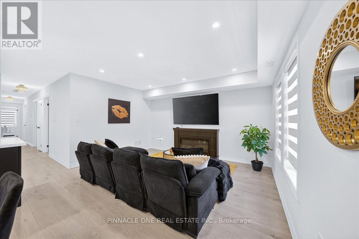 4 - 41 Pumpkin Corner Crescent, Barrie, ON - Indoor With Fireplace