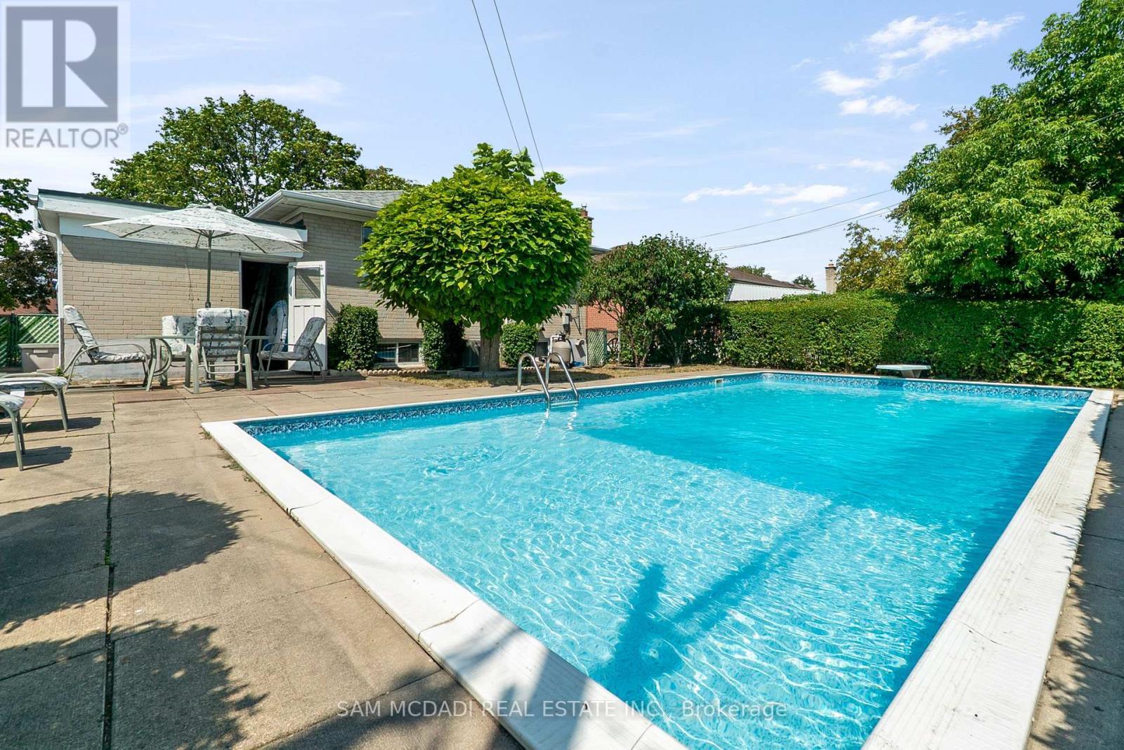 70 Frost Street, Toronto, ON - Outdoor With In Ground Pool With Backyard