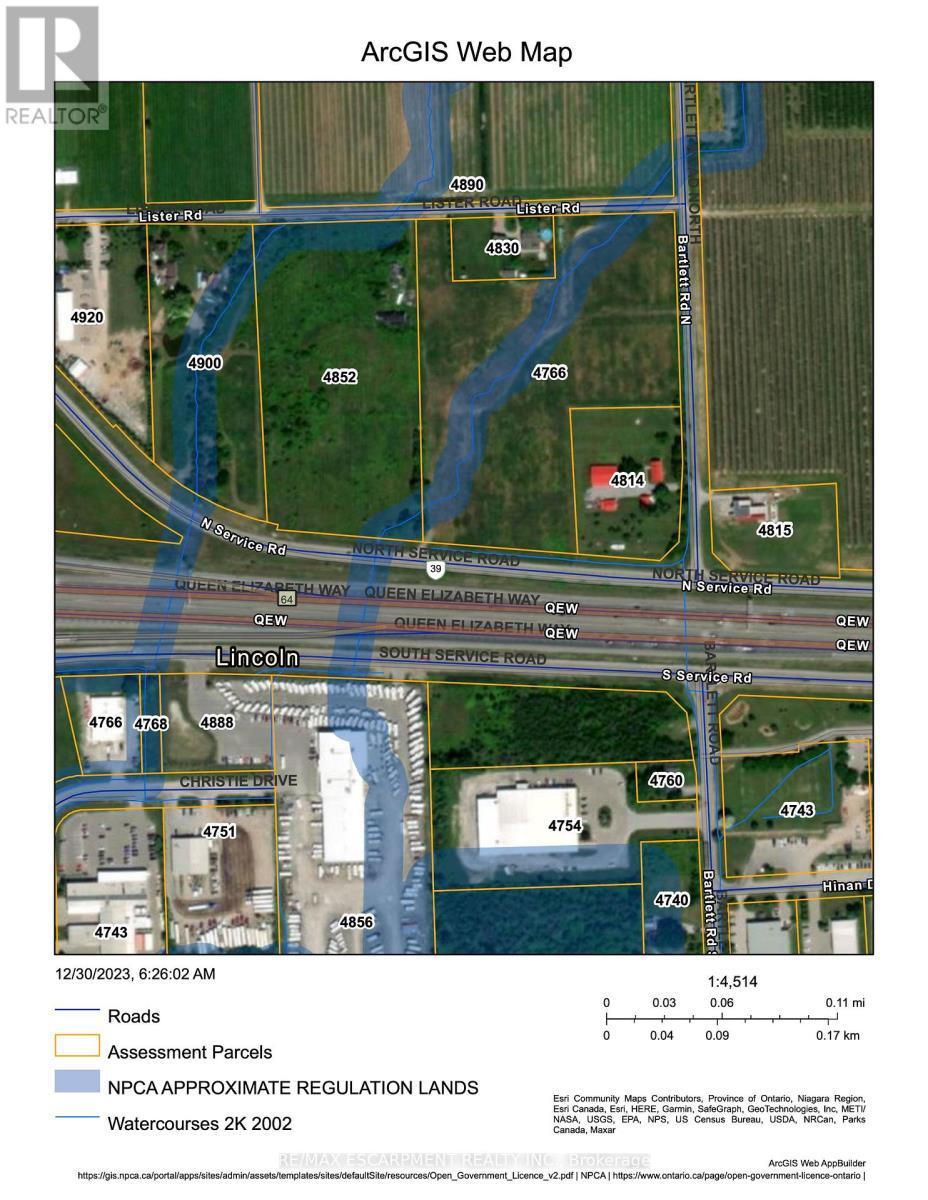 4766 Bartlett Road N, Lincoln, ON