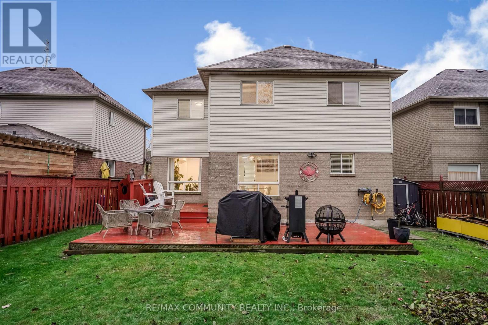4 Edgerton Drive N, Clarington, ON - Outdoor With Deck Patio Veranda With Exterior