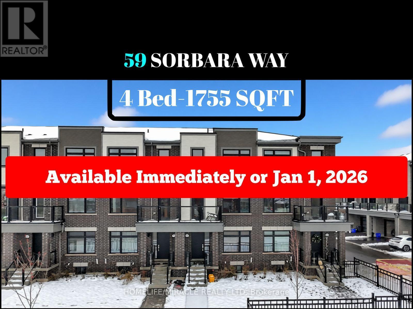 59 Sorbara Way, Whitby, ON - Outdoor