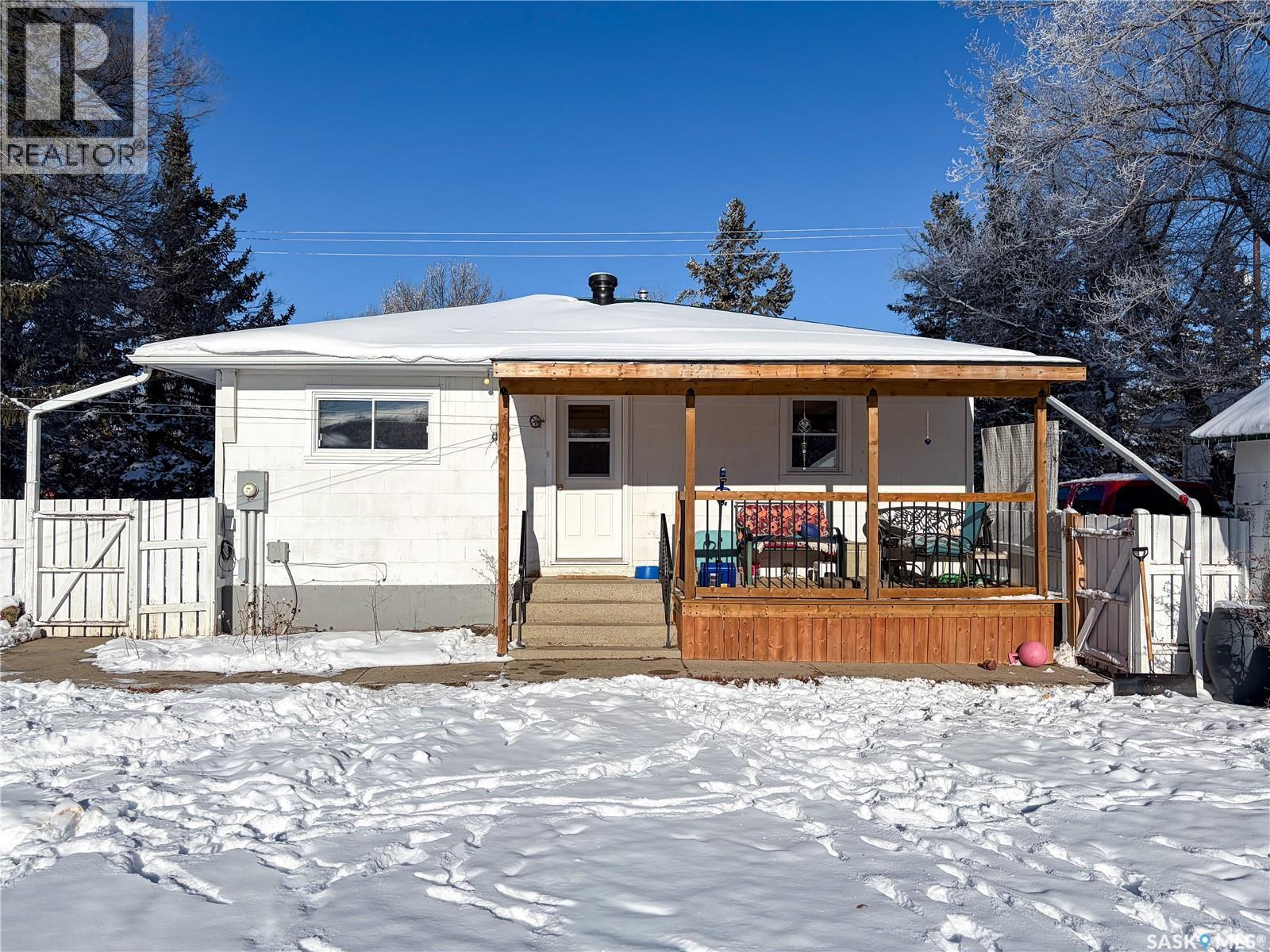 610 Railway Street, Eastend, SK - Outdoor With Deck Patio Veranda