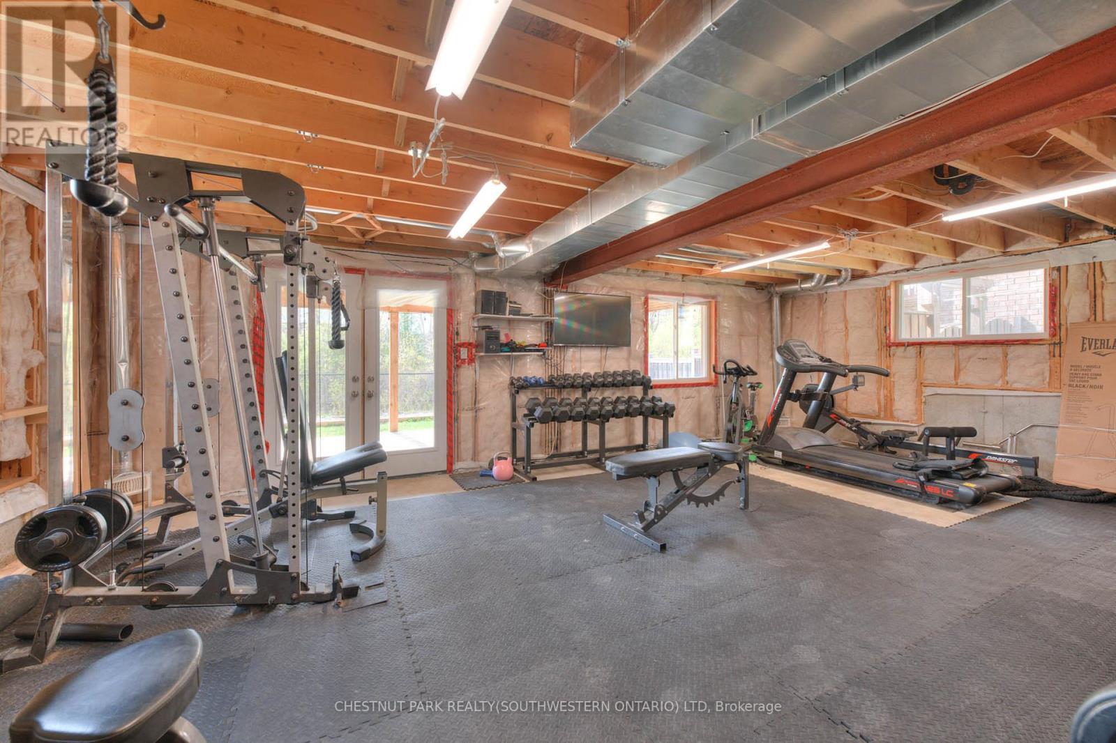 288 Steepleridge Street, Kitchener, ON - Indoor Photo Showing Gym Room