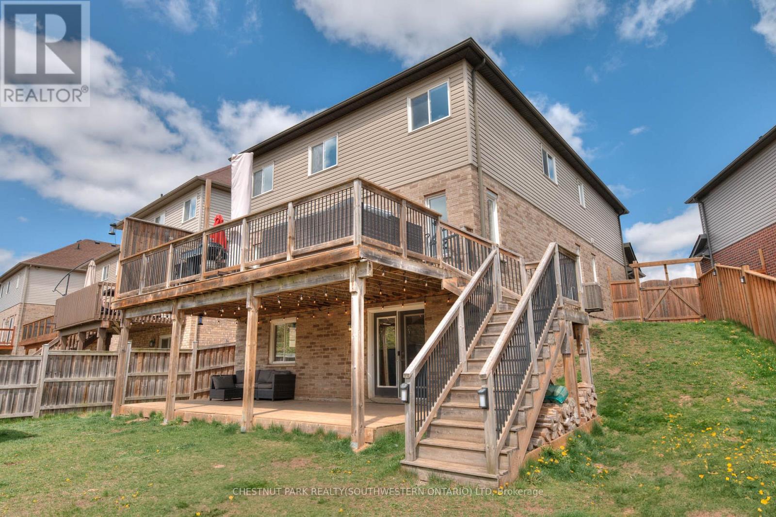 288 Steepleridge Street, Kitchener, ON - Outdoor With Deck Patio Veranda