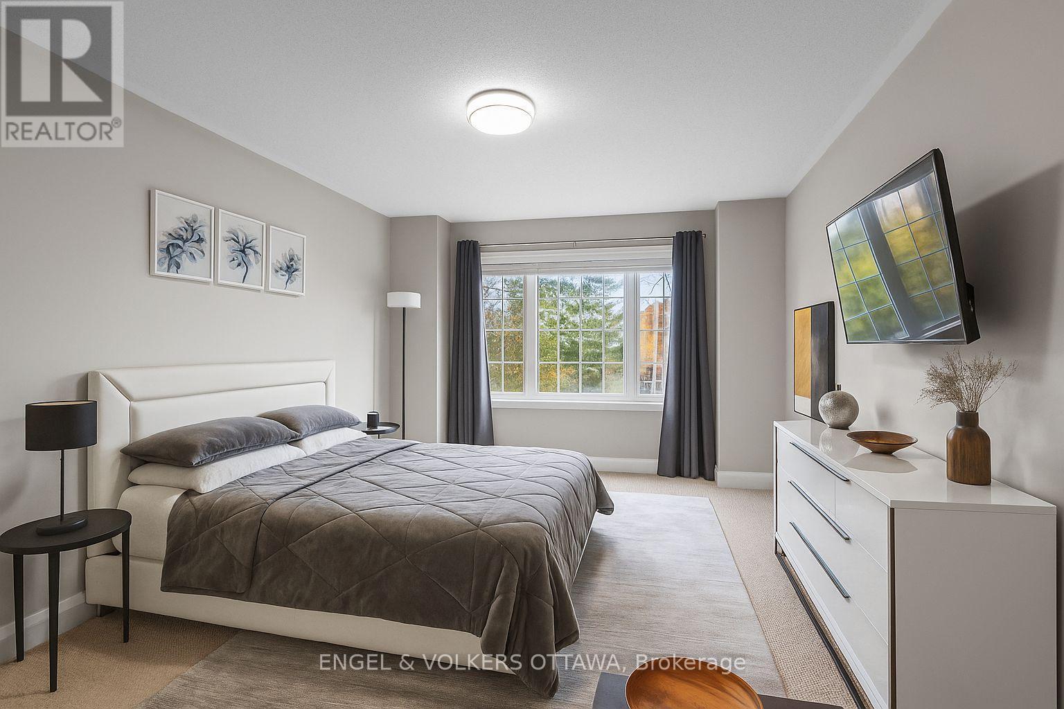 Virtually enhanced. - 2931 Shadow Hill Crescent, Ottawa, ON - Indoor Photo Showing Bedroom