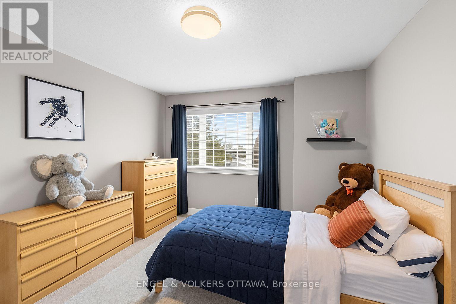 Virtually enhanced. - 2931 Shadow Hill Crescent, Ottawa, ON - Indoor Photo Showing Bedroom