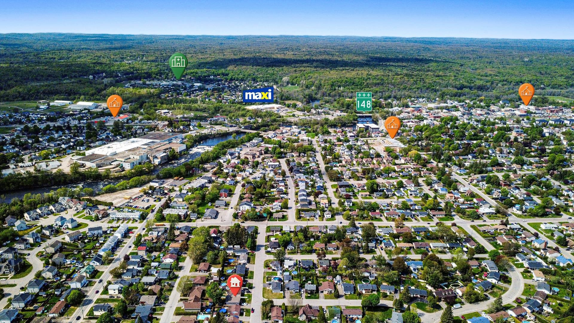 Overall view - 328 Rue Fern, Lachute, QC - Outdoor With View