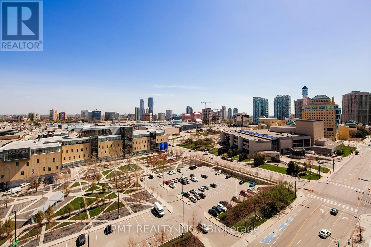 1312 - 360 Square One Drive, Mississauga, ON - Outdoor With View