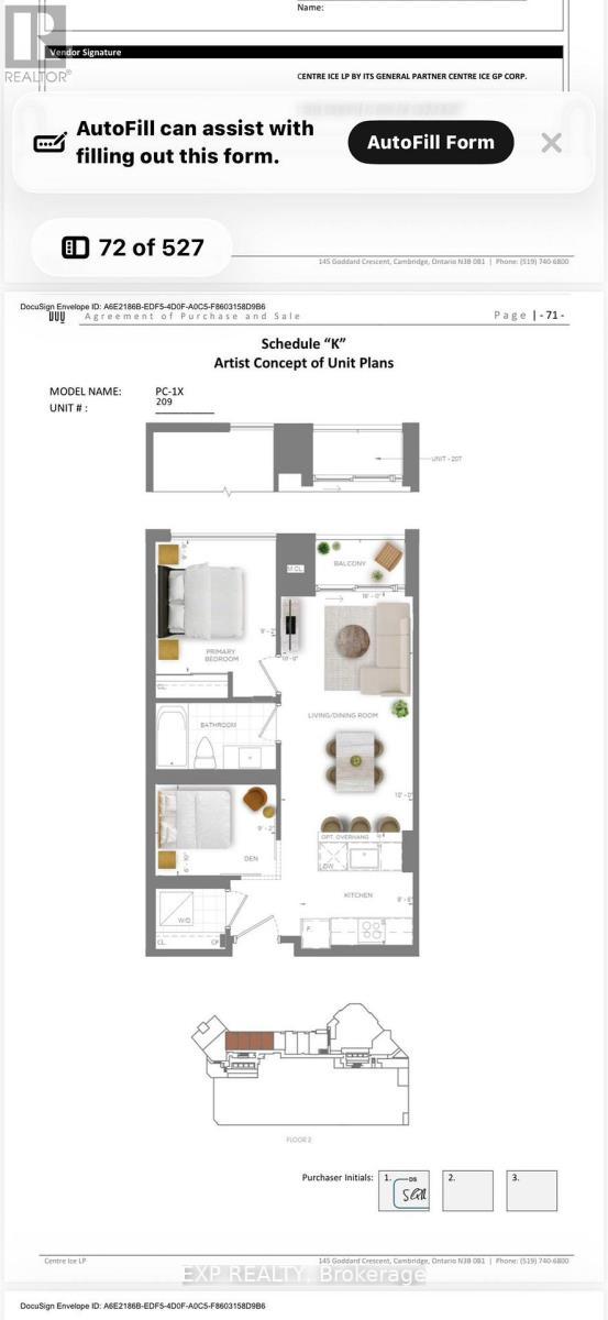 209 - 25 Wellingtont Street S, Kitchener, ON - Other