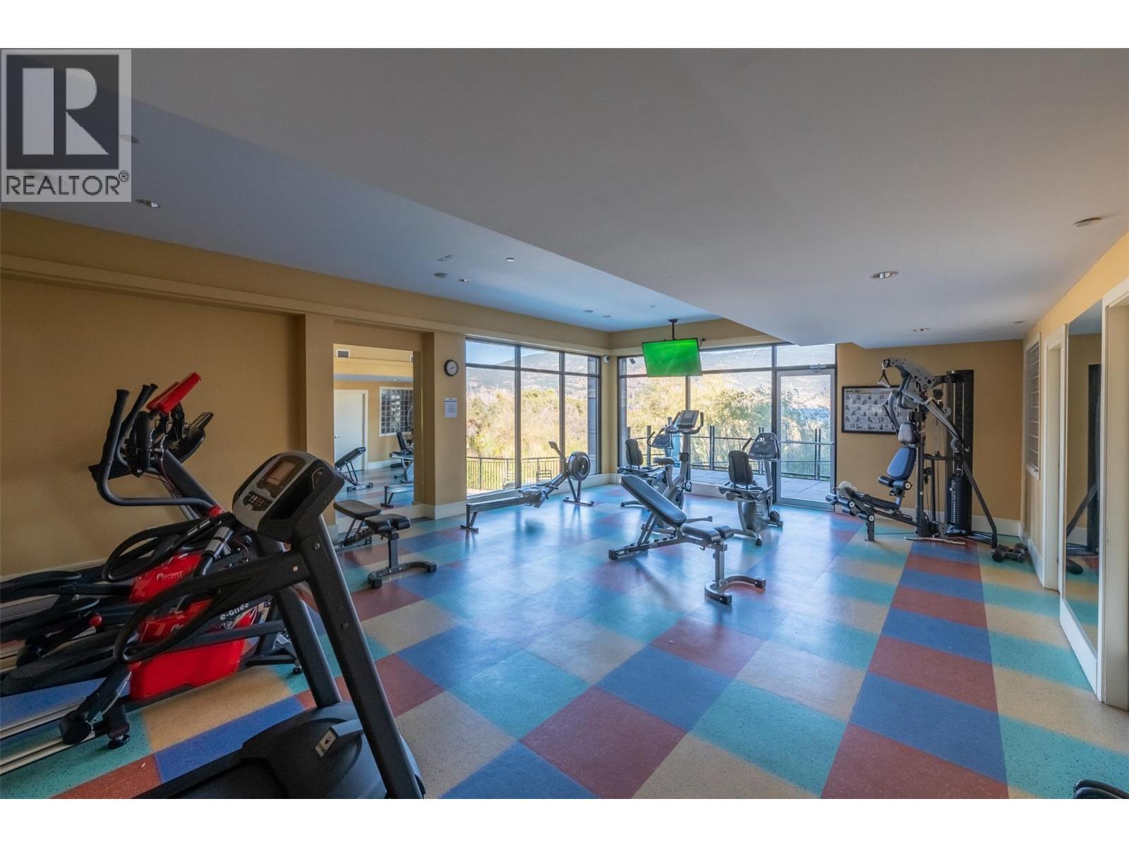13011 Lakeshore Drive Unit# 105, Summerland, BC - Indoor Photo Showing Gym Room