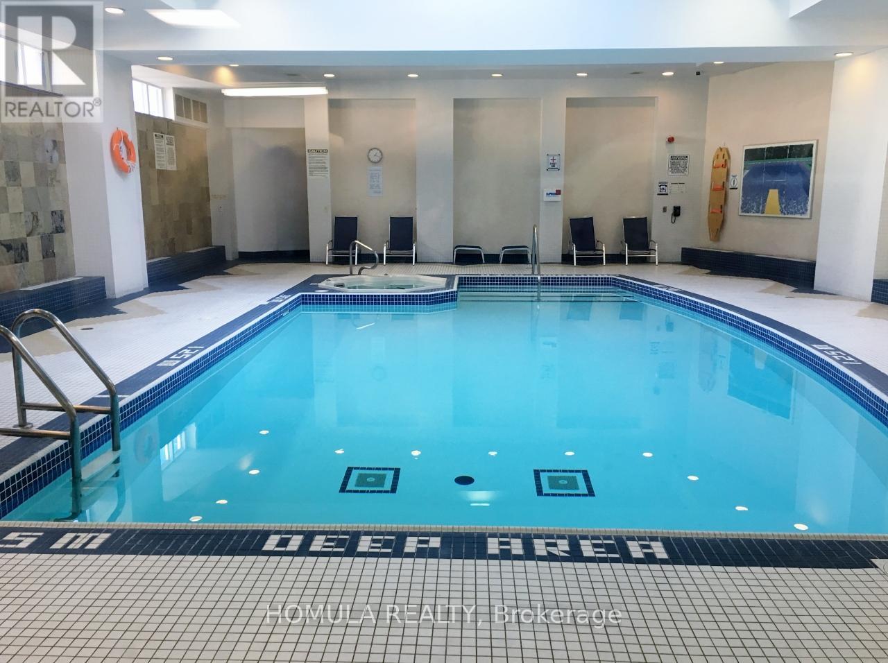 503 - 155 Beecroft Road, Toronto, ON - Indoor Photo Showing Other Room With In Ground Pool