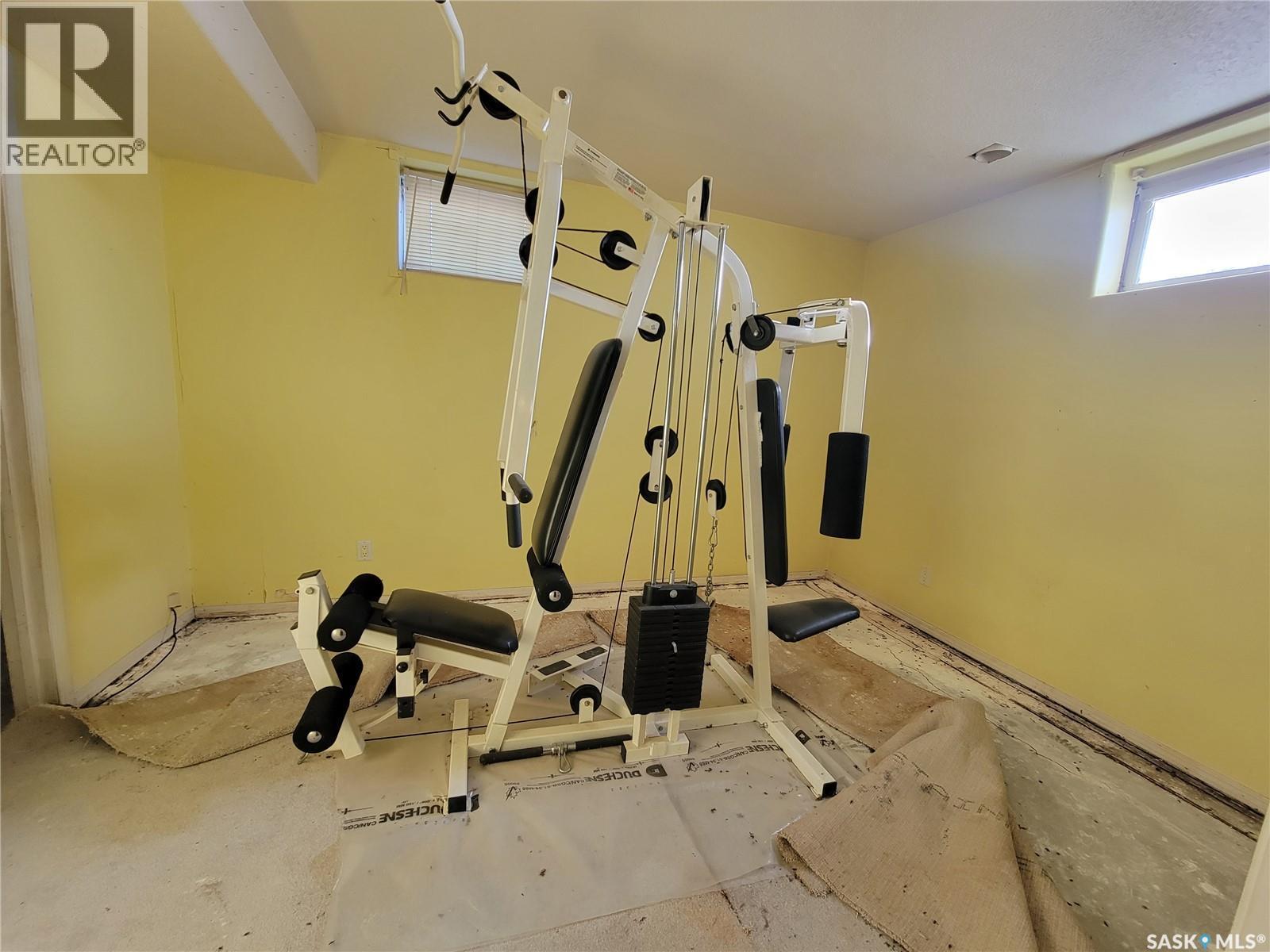 Lot 2 Hill Avenue, Denzil, SK - Indoor Photo Showing Gym Room