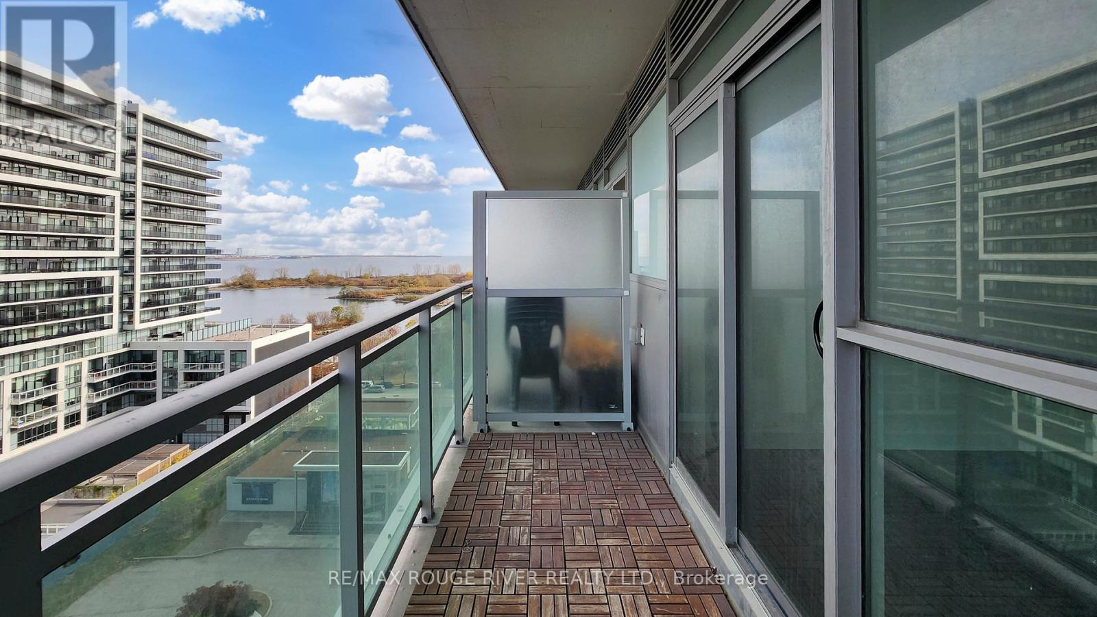 906 - 33 Shore Breeze Drive, Toronto, ON - Outdoor With Balcony With Exterior