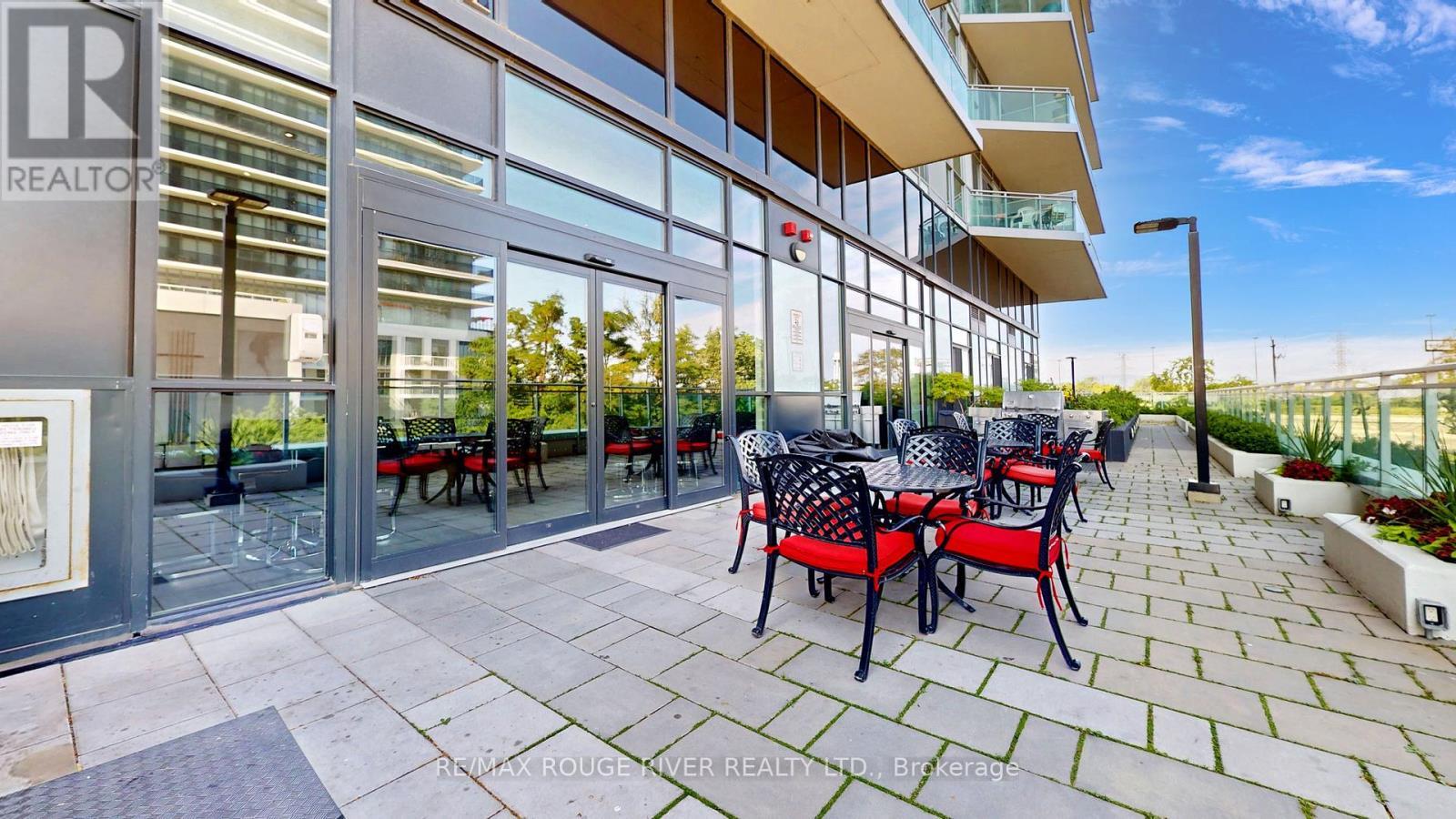 906 - 33 Shore Breeze Drive, Toronto, ON - Outdoor With Balcony With Exterior