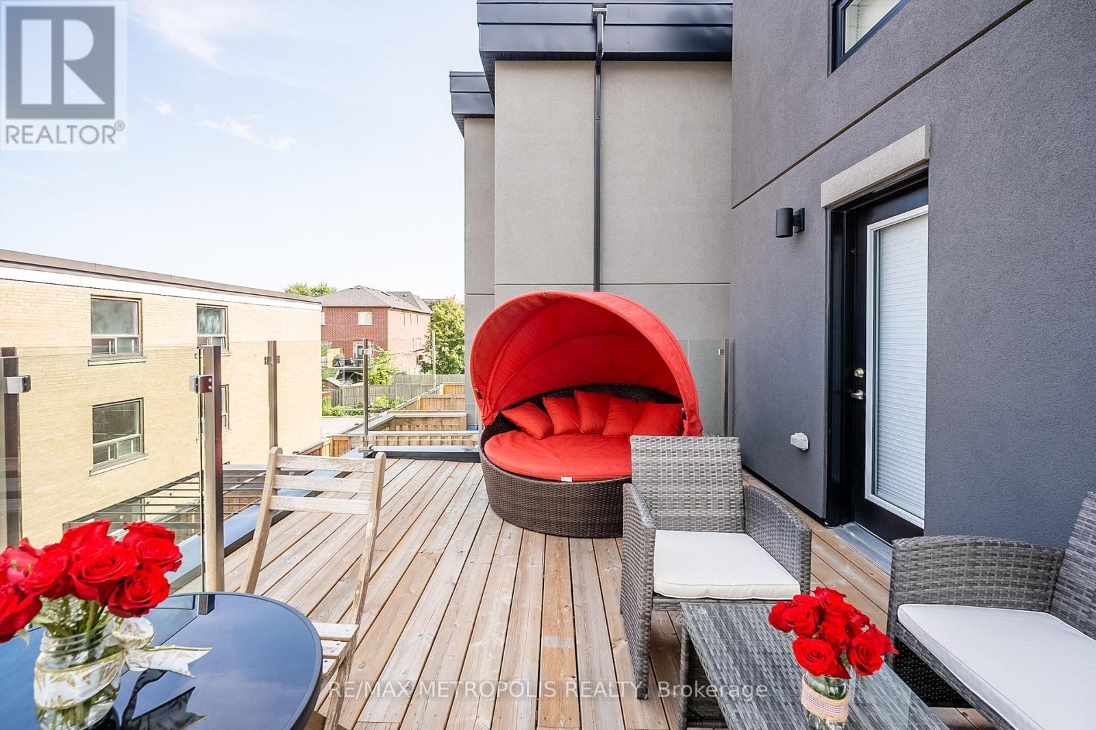 27 Thornton Avenue, Toronto, ON - Outdoor With Deck Patio Veranda With Exterior