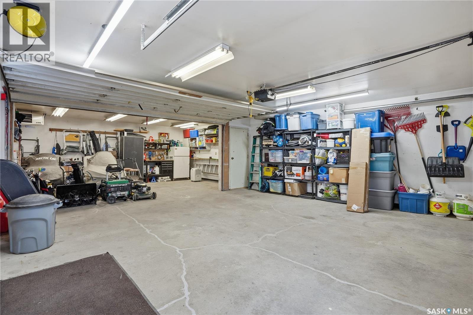 116 North Front Street, Pense, SK - Indoor Photo Showing Garage
