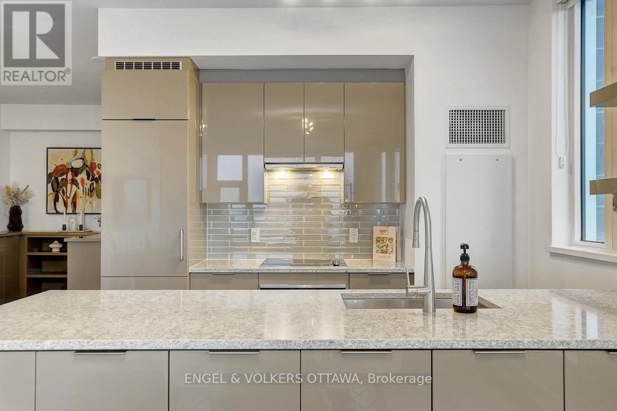 509 - 118 Holmwood Avenue, Ottawa, ON - Indoor Photo Showing Kitchen With Upgraded Kitchen