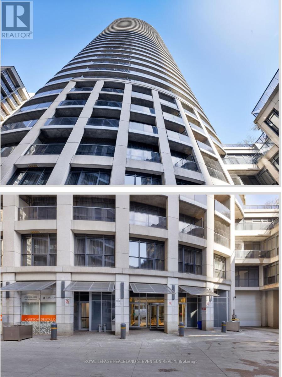 326 - 25 Carlton Street, Toronto, ON - Outdoor With Balcony With Facade