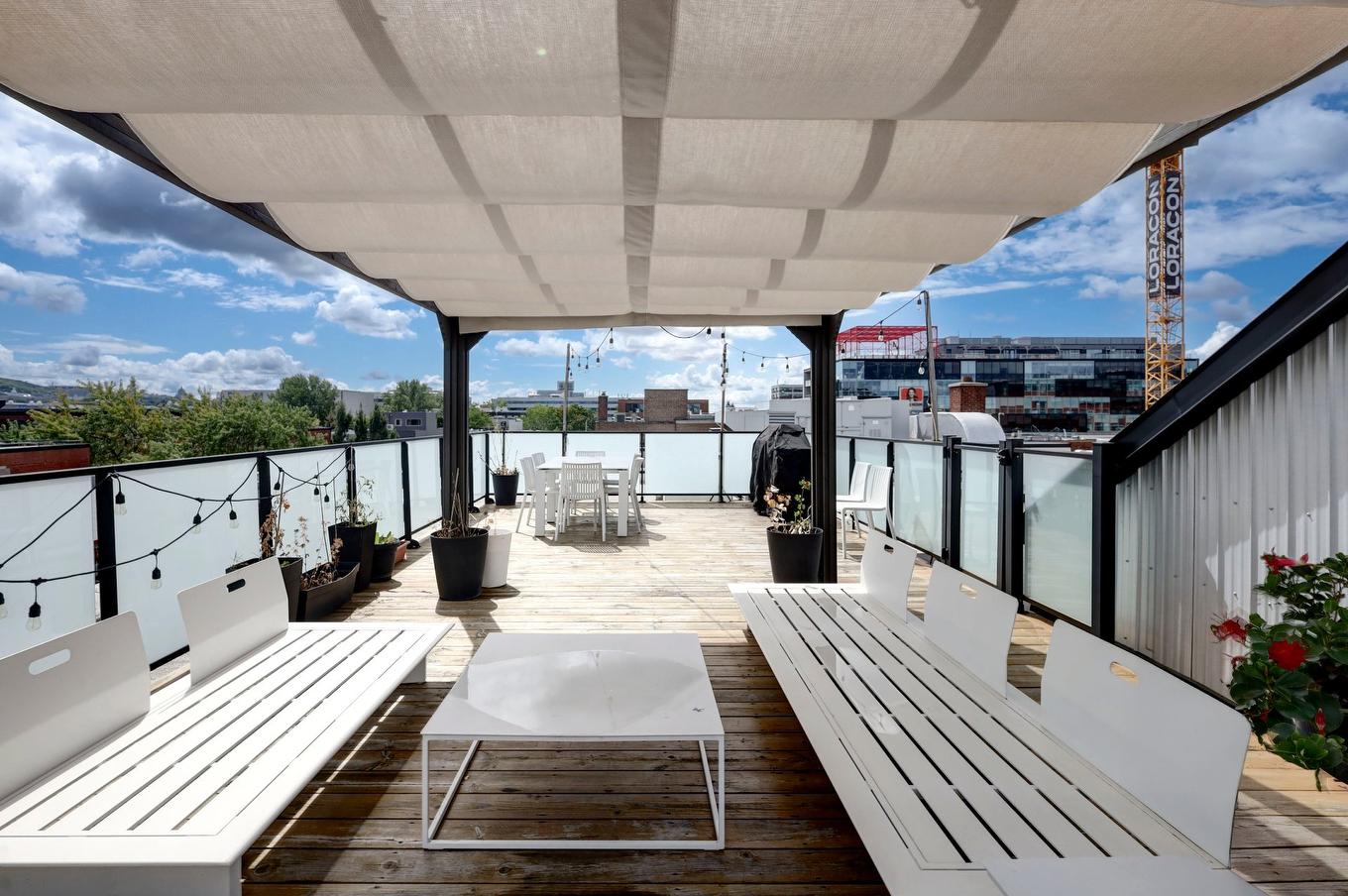 Terrasse - 202-60 Rue Jean-Talon O., Montréal (Rosemont/La Petite-Patrie), QC - Outdoor With Exterior