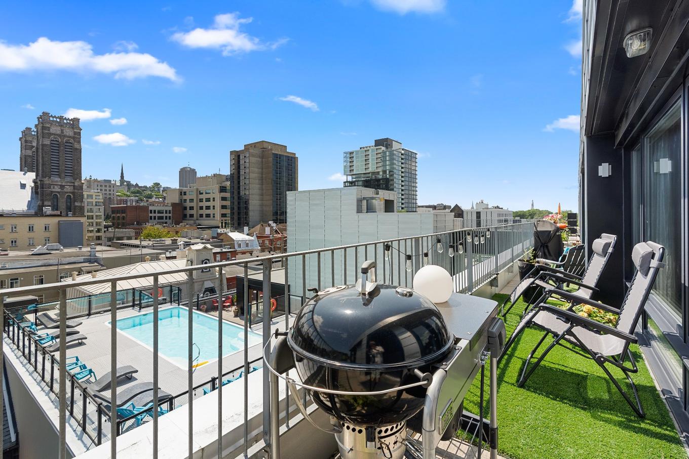 Terrasse - 511-520 Rue De La Salle, Québec (La Cité-Limoilou), QC - Outdoor With View