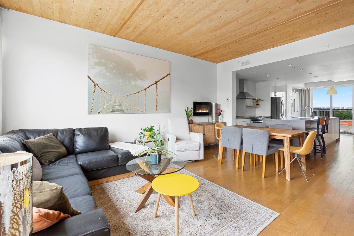 Salon - 511-520 Rue De La Salle, Québec (La Cité-Limoilou), QC - Indoor Photo Showing Living Room