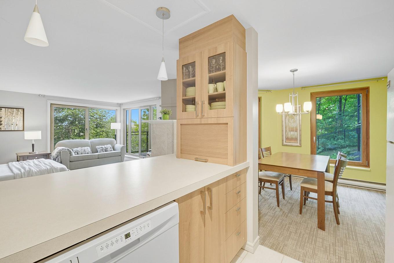 Kitchen - 203 Mtée Victor-Nymark, Saint-Sauveur, QC - Indoor