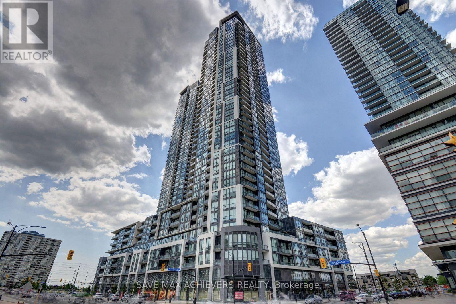 801 - 510 Curran Place, Mississauga, ON - Outdoor With Facade