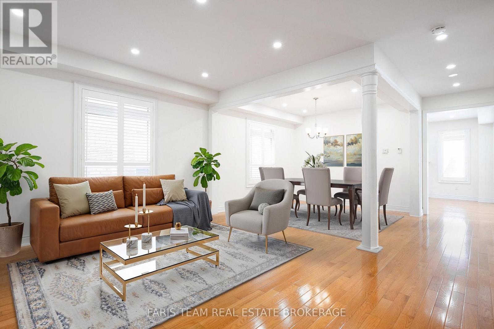 Digitally Staged - 146 Sandringham Drive, Barrie, ON - Indoor Photo Showing Living Room